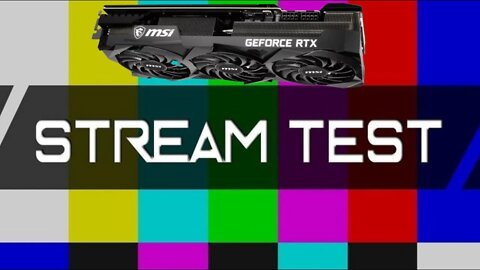 Testing New Hardware MSI VENTUS 3x RTX 3080 Ti Graphics Card with Streamlabs OBS Settings
