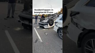 HUGE #brampton accident!