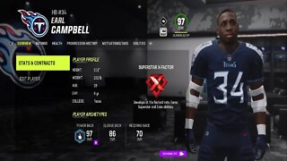 How To Create Earl Campbell Madden 23