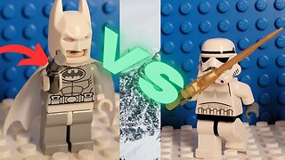 Lego Batman Fight in Snow