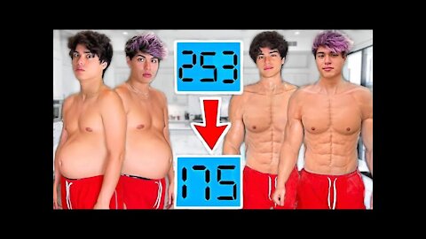 WHO CAN LOSE THE MOST WEIGHT IN 24 HOURS?! (Twin vs Twin)