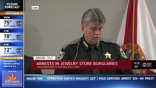 $16M worth of jewelry stolen during 23 heists in Florida, 3 arrested