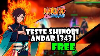 Naruto Online Teste Shinobi Andar [343] FREE #testeshinobi340 #testeshinobiandar343 #tomoyosanbruxao