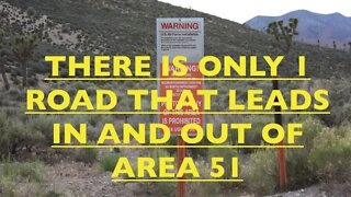 Warning, Area 51 Storm, Hours Away, Only 1 Road In & Out, What if?