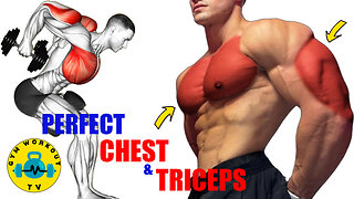 12 Best Exercises For Perfect Chest and Triceps | Chest & Triceps Workout