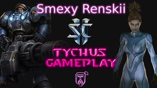 Starcraft 2 Co-op Commanders - Brutal Difficulty - Tychus Gameplay - Smexy Renskii