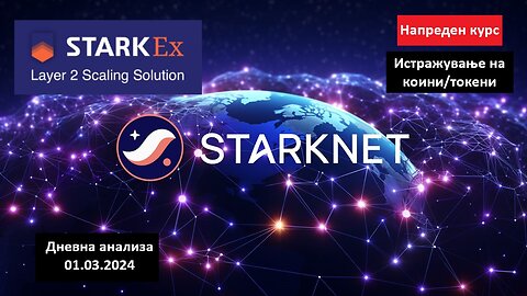 Истражување на Коини/Токени - StarkNet STRK 01.03.2024