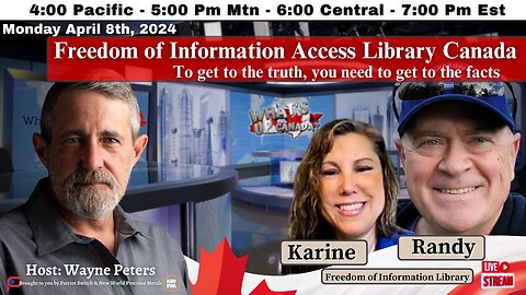 Freedom of Information Access (F.O.I.A) Library Canada