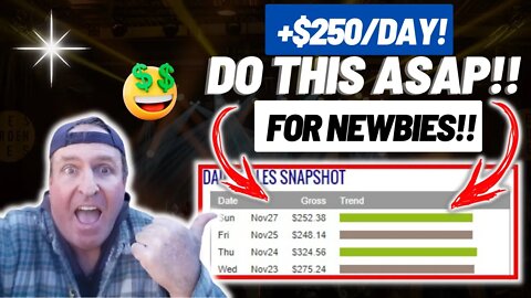 DO THIS ASAP $250/DAY Method For NEWBIES (Make Money Online For Beginners) #shorts