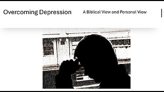 Overcoming Depression