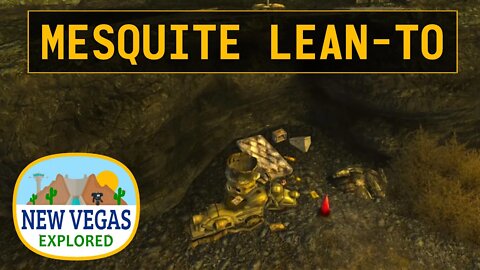 Fallout New Vegas | Mesquite Mountains Lean-To Explored