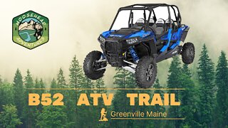 B52 ATV Trail at Moosehead Lake (Polaris RZR 1000 XP4) - Full UHD (4k)