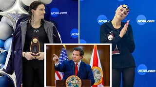 DeSantis Proclaims Female Swimmer TRUE WINNER over Trans Athlete!!!