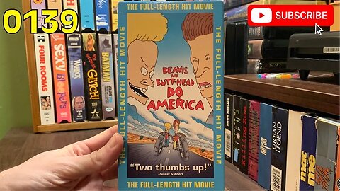[0139] BEAVIS AND BUTTHEAD DO AMERICA (1996) VHS INSPECT [#beavisandbuttheaddoamericaVHS]