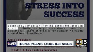 Helping Valley parents tackle teen stress