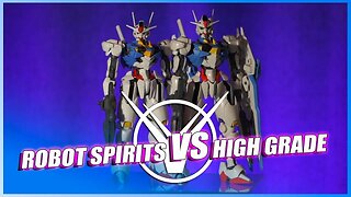 Gunpla VS Robot Spirits - Gundam Aerial Comparison [Witch from Mercury]