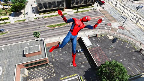 GTA 5 Spiderman Epic Stunts/Fails/Ragdolls with winfrey gaming Ep 45 (spider man funny moment)