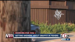 Graffiti in Fishers concerns neighbors