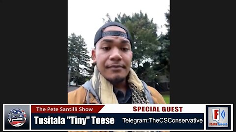 Proud Boy "Tiny" Toese Joins Pete Santilli