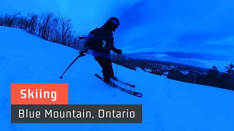 3rd Time Skiing 😬 Blue Mountain, Ontario (December 2022)