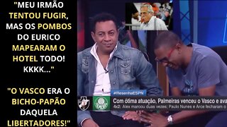 CÉSAR SAMPAIO REVELA QUE EURICO MIRANDA DEIXOU O SEU IRMÃO DETIDO POR 1 DIA| RESENHA ESPN MARCOS