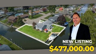 Waterfront Home For Sale in Harrison Twp.