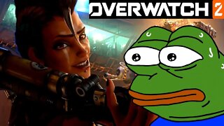 Overwatch 2 - 😲 World Record Junker Queen Throwing Dagger Kill - OW2 Cassidy McCree + Ashe Gameplay