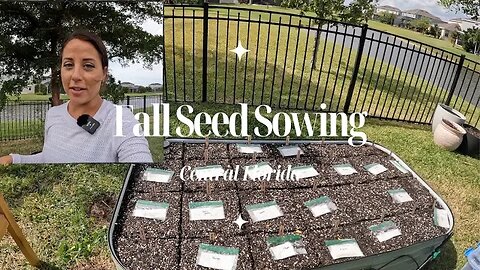 Fall Seed Sowing in Florida
