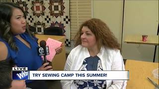 Fun for all at sewing summer camp!