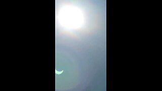 Solar eclipse in Arizona.