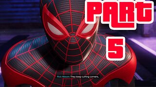 SPIDER-MAN MILES MORALES PS5 Walkthrough Gameplay Part 5 -(Playstation 5)