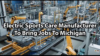 Electric Sports Care Manufacturer To Bring Jobs To Michigan