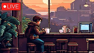 24/7 Lofi ~ relaxing Cafe vibes🎵 / s l e e p / s t u d y/ r e l a x