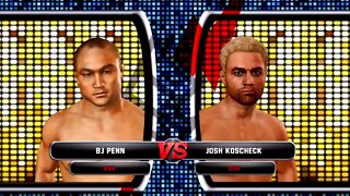 UFC Undisputed 3 Gameplay Josh Koscheck vs BJ Penn (Pride)