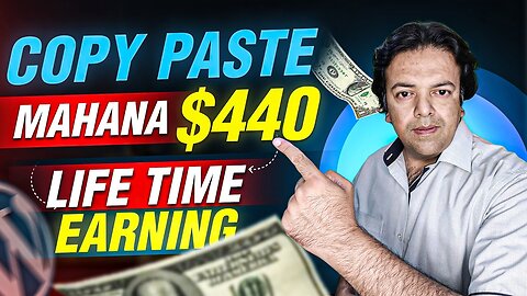 Copy Paste Work to Make Money Online | Writing Article Online for Money | How to Create a Website