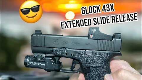 Vickers Slide Release Glock 43x