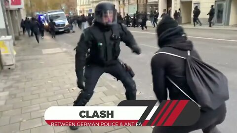 Antifa screwing around in Germany