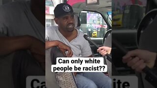 Can only white people be racist??