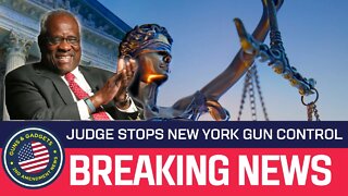 BREAKING NEWS: Judge Issues Temporary Restraining Order Against New York’s New Gun Control Law(CCIA)