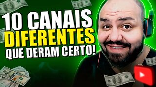 10 IDEIAS DE CANAIS DARK NO YOUTUBE QUE DERAM CERTO [VOCÊ PODE REPLICAR]