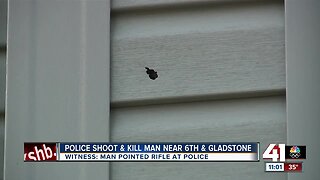 KCPD officers shoot, kill man armed with rifle