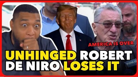 UNHINGED Robert De Niro has a MELTDOWN at Trump Trial