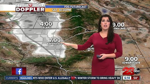 Dense Fog Advisory for the San Joaquin Valley