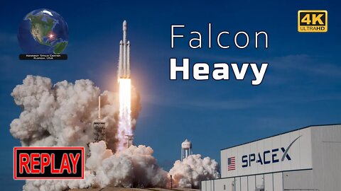 REPLAY [4K]: Falcon Heavy flies again after 3+ years! (1 Nov 2022)