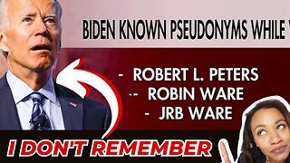 Revealing the Truth: Joe Biden's Pseudonyms and the Biden Crime Family