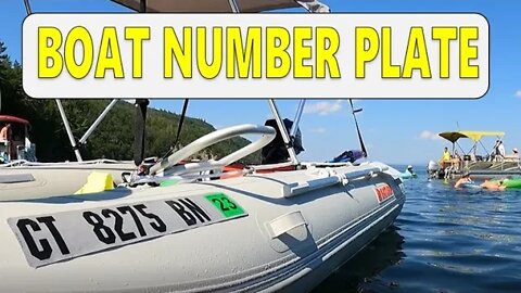 Boat Number Plate Review