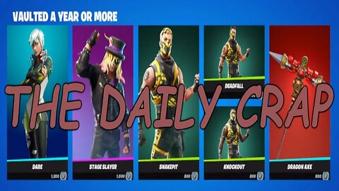 🏆💩The Daily Crap in the Item Shop of the Fortnite Store for 5/9/2023.💩🏆(No Commentary.)