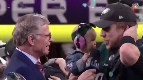 Nick Foles Gives "All Glory To God" After Winning Super Bowl