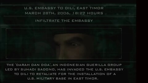 Tom Clancy’s Splinter Cell: Pandora ￼Tomorrow ￼- U.S Embassy (Mission 1)