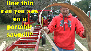 How Thin Can You Saw on a Portable Sawmill?